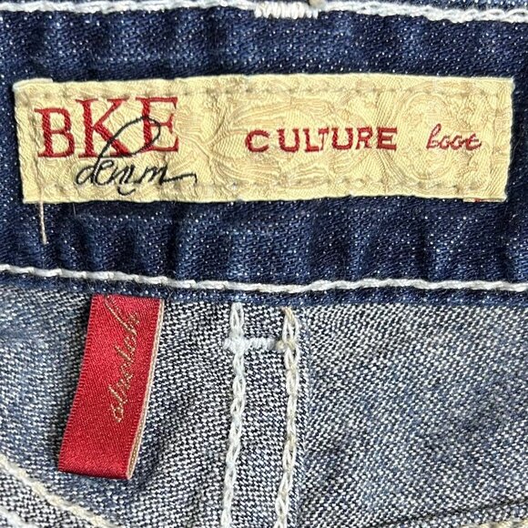 BKE Culture Boot 34 Women Jeans Stretch Low Rise Casual Denim Distressed - Picture 5 of 6